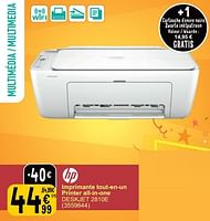 Promotions Hp imprimante tout-en-un printer all-in-one deskjet 2810e - HP - Valide de 04/06/2024 à 17/06/2024 chez Cora