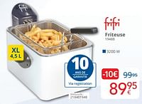 Promotions Frifri friteuse 1948b - FriFri - Valide de 01/06/2024 à 30/06/2024 chez Eldi