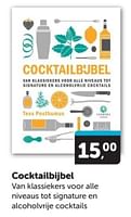 Promoties Cocktailbijbel - Huismerk - Boekenvoordeel - Geldig van 08/06/2024 tot 16/06/2024 bij BoekenVoordeel