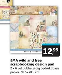 Jma wild and free scrapbooking design pad-Studio Light
