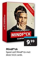 Promoties Mindf*ck - Huismerk - Boekenvoordeel - Geldig van 08/06/2024 tot 16/06/2024 bij BoekenVoordeel