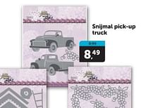 Snijmal pick-up truck-Huismerk - Boekenvoordeel