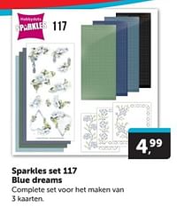 Sparkles set 117 blue dreams-Huismerk - Boekenvoordeel