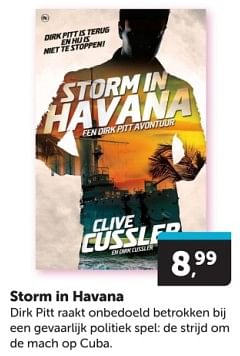 Promoties Storm in havana - Huismerk - Boekenvoordeel - Geldig van 08/06/2024 tot 16/06/2024 bij BoekenVoordeel