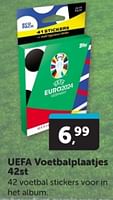 Promoties Uefa voetbalplaatjes - Huismerk - Boekenvoordeel - Geldig van 08/06/2024 tot 16/06/2024 bij BoekenVoordeel