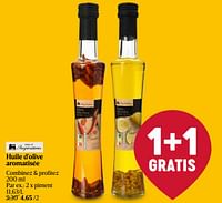 Promotions Huile d`olive aromatisée piment - Produit Maison - Delhaize - Valide de 06/06/2024 à 12/06/2024 chez Delhaize