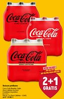 Promotions Boisson pétillante zero caffeine - Coca Cola - Valide de 06/06/2024 à 12/06/2024 chez Delhaize