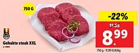 Promoties Gehakte steak xxl - Huismerk - Lidl - Geldig van 12/06/2024 tot 18/06/2024 bij Lidl