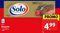 Promoties Margarine - Solo - Geldig van 12/06/2024 tot 18/06/2024 bij Lidl