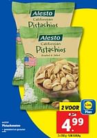 Promoties Pistachenoten - Alesto - Geldig van 12/06/2024 tot 18/06/2024 bij Lidl