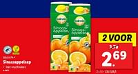 Promoties Sinaasappelsap - Solevita - Geldig van 12/06/2024 tot 18/06/2024 bij Lidl