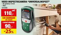 Promoties Bosch video inspectiecamera universalinspect - Bosch - Geldig van 05/06/2024 tot 16/06/2024 bij Hubo