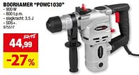Promoties Powerplus boorhamer powc1030 - Powerplus - Geldig van 05/06/2024 tot 16/06/2024 bij Hubo