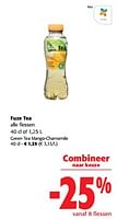 Promoties Fuze tea green tea mango-chamomile - FuzeTea - Geldig van 05/06/2024 tot 18/06/2024 bij Colruyt