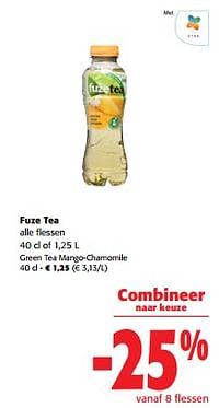 Fuze tea green tea mango-chamomile-FuzeTea