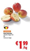 Promoties Boni selection appelen magic star - Boni - Geldig van 05/06/2024 tot 18/06/2024 bij Colruyt