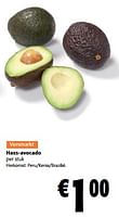 Promoties Hass-avocado - Huismerk - Colruyt - Geldig van 05/06/2024 tot 18/06/2024 bij Colruyt