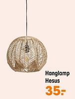 Promoties Hanglamp hesus - Huismerk - Kwantum - Geldig van 10/06/2024 tot 23/06/2024 bij Kwantum