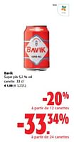 Promotions Bavik super pils - Bavik - Valide de 05/06/2024 à 18/06/2024 chez Colruyt