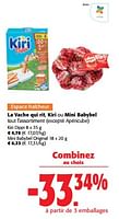 Promotions La vache qui rit, kiri ou mini babybel tout l`assortiment - Produit maison - Colruyt - Valide de 05/06/2024 à 18/06/2024 chez Colruyt
