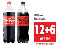 Promotions Coca-cola toutes les bouteilles - Coca Cola - Valide de 05/06/2024 à 18/06/2024 chez Colruyt