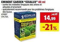 Promotions Eminent garden edialux - Edialux - Valide de 05/06/2024 à 16/06/2024 chez Hubo
