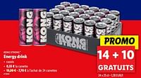 Promotions Energy drink - Kong Strong - Valide de 12/06/2024 à 18/06/2024 chez Lidl
