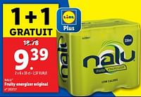 Promotions Fruity energizer original - Nalu - Valide de 12/06/2024 à 18/06/2024 chez Lidl