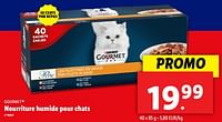 Promotions Nourriture humide pour chats - Purina - Valide de 12/06/2024 à 18/06/2024 chez Lidl