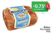 Promotions Biaform pain complet - Biaform - Valide de 01/06/2024 à 30/06/2024 chez Intermarche