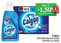 Promotions Calgon entretien du lave-linge - Calgon - Valide de 01/06/2024 à 30/06/2024 chez Intermarche