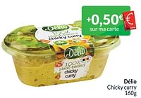 Promotions Délio chicky curry - Delio - Valide de 01/06/2024 à 30/06/2024 chez Intermarche