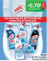 Promotions Harpic gel wc ou galets - Harpic - Valide de 01/06/2024 à 30/06/2024 chez Intermarche