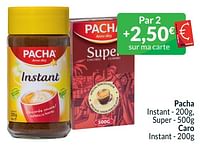 Promotions Pacha instant, super caro instant - Pacha - Valide de 01/06/2024 à 30/06/2024 chez Intermarche