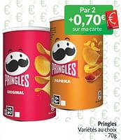 Promotions Pringles - Pringles - Valide de 01/06/2024 à 30/06/2024 chez Intermarche