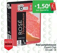 Promotions Rosé pamplemousse expert club - Vins rosé - Valide de 01/06/2024 à 30/06/2024 chez Intermarche