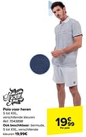 Promoties Polo voor heren - American People  - Geldig van 05/06/2024 tot 17/06/2024 bij Carrefour