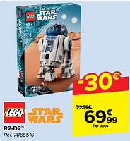 Promoties Star wars r2-d2 - Lego - Geldig van 05/06/2024 tot 17/06/2024 bij Carrefour