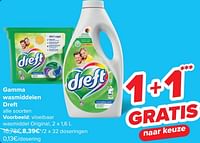 Promoties Vloeibaar wasmiddel original - Dreft - Geldig van 05/06/2024 tot 17/06/2024 bij Carrefour