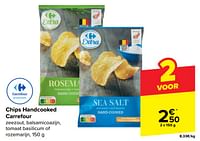 Promoties Chips handcooked carrefour - Huismerk - Carrefour  - Geldig van 05/06/2024 tot 17/06/2024 bij Carrefour