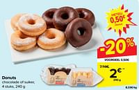 Promoties Donuts - Huismerk - Carrefour  - Geldig van 05/06/2024 tot 17/06/2024 bij Carrefour