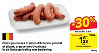 Promoties Pipes gaumaises - Huismerk - Carrefour  - Geldig van 05/06/2024 tot 17/06/2024 bij Carrefour