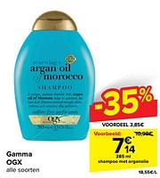 Promoties Shampoo met arganolie - OGX - Geldig van 05/06/2024 tot 17/06/2024 bij Carrefour
