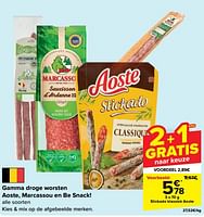 Promoties Stickado klassiek aoste - Aoste - Geldig van 05/06/2024 tot 17/06/2024 bij Carrefour