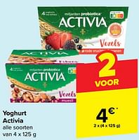 Promoties Yoghurt activia - Danone - Geldig van 05/06/2024 tot 17/06/2024 bij Carrefour
