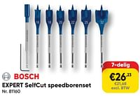 Expert selfcut speedborenset-Bosch