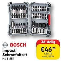 Impact schroefbitset-Bosch