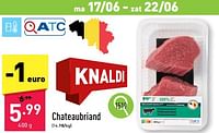 Promoties Chateaubriand - Huismerk - Aldi - Geldig van 17/06/2024 tot 22/06/2024 bij Aldi