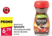 Promoties Oploskoffie - Nescafe - Geldig van 21/06/2024 tot 23/06/2024 bij Aldi