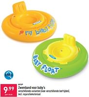 Promoties Zwemband voor baby’s - Intex - Geldig van 19/06/2024 tot 23/06/2024 bij Aldi